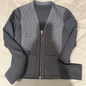 LULULEMON BLACK ZIPPER JACKET